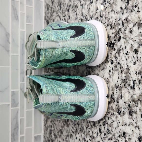 Green Nike Train Ultrafast Flynit Athletic Shoes sz 11 - 843694-300 sneakers - Picture 4 of 6